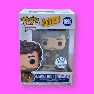 Funko POP! Seinfeld Kramer With Sandwich #1095 Vinyl Figure